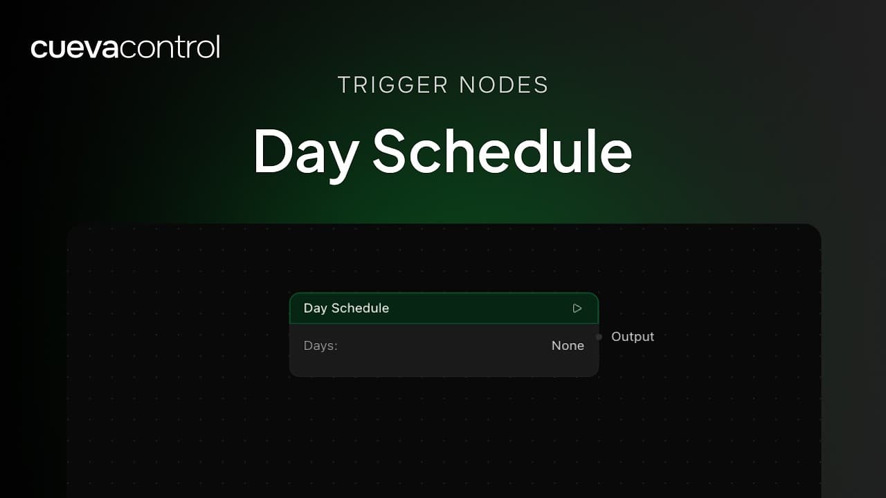 Still from the Day Schedule node walkthrough