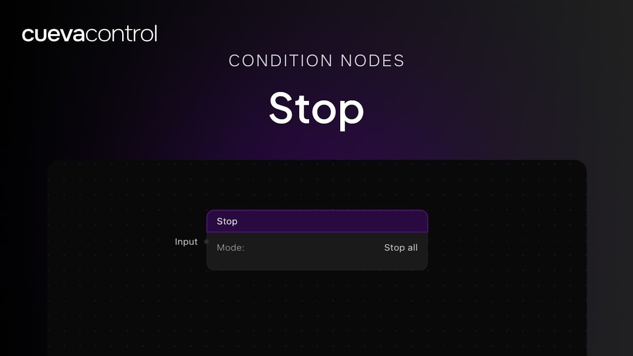 Still from the Stop node walkthrough