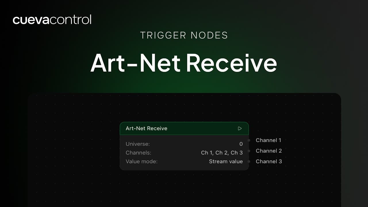 Still from the Art-Net Receive node walkthrough