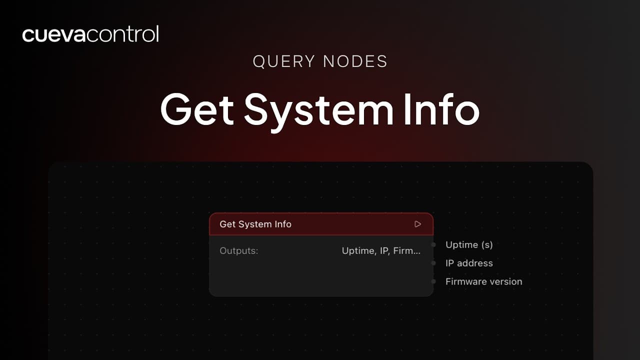 Still from the Get System Info node walkthrough