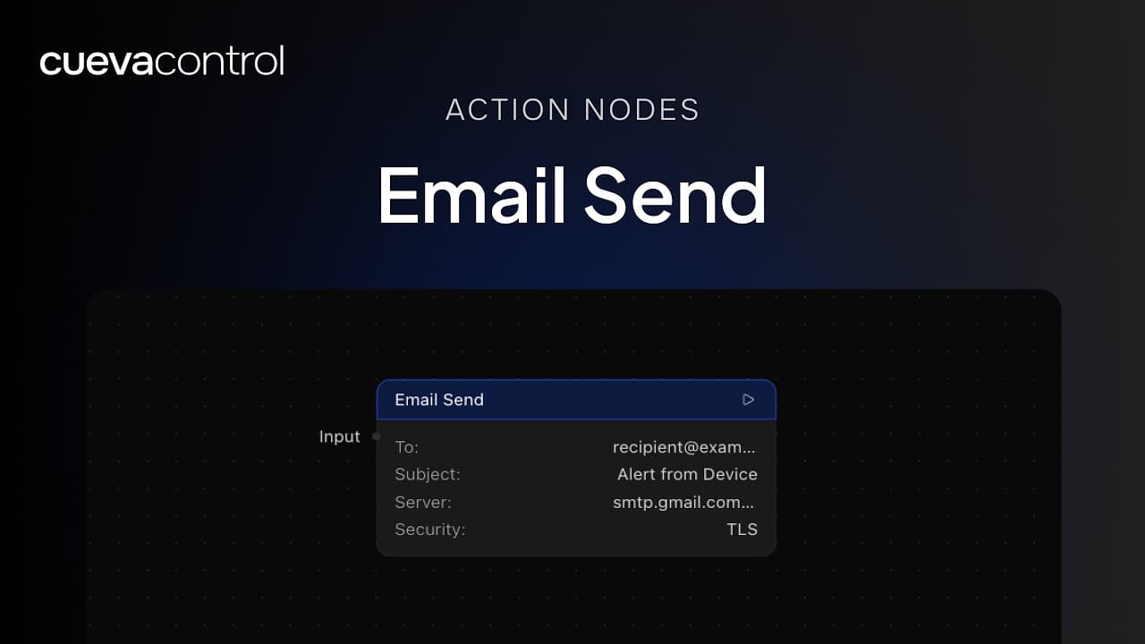 Still from the Email Send node walkthrough